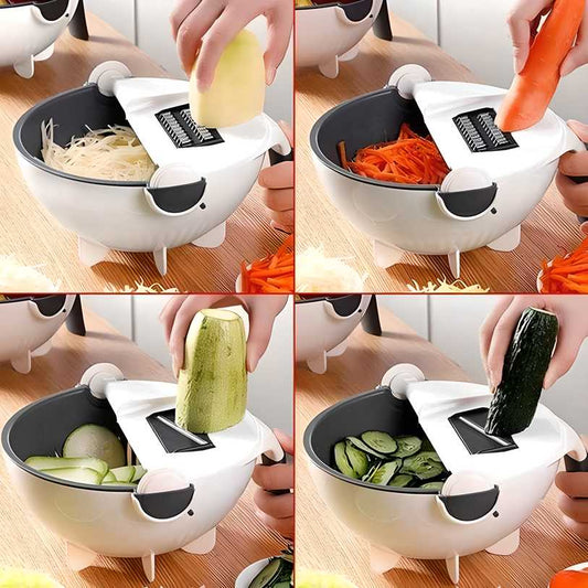 7-in-1 Multifunction Vegetable Cutter, Chopper & Slicer